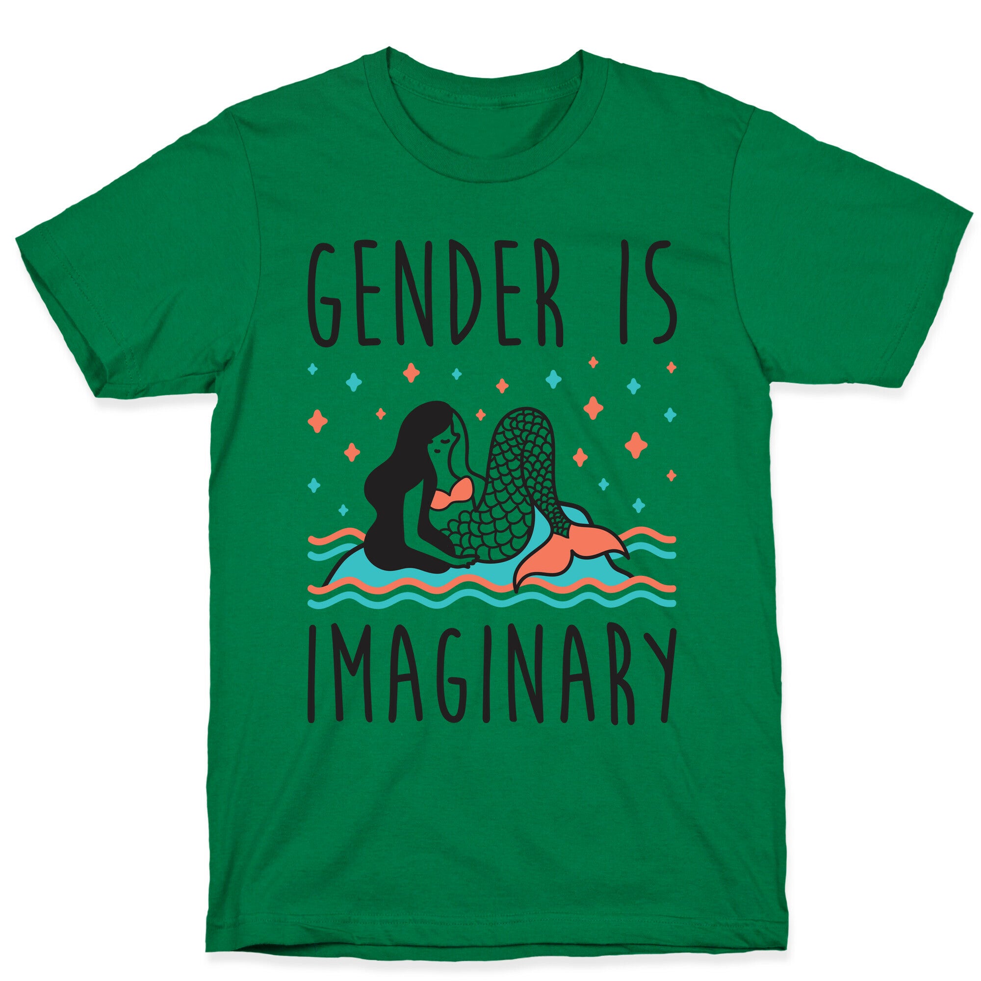 Gender Is Imaginary Mermaid T-Shirt